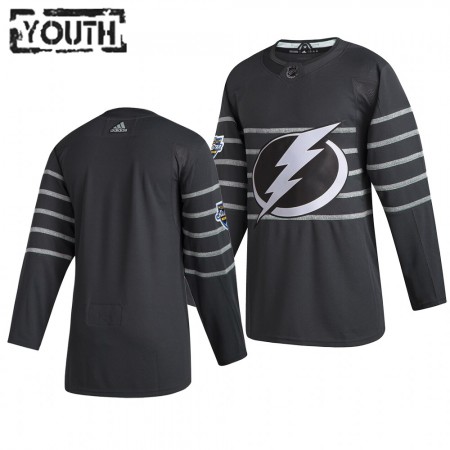 Camisola Tampa Bay Lightning Blank Cinza Adidas 2020 NHL All-Star Authentic - Criança